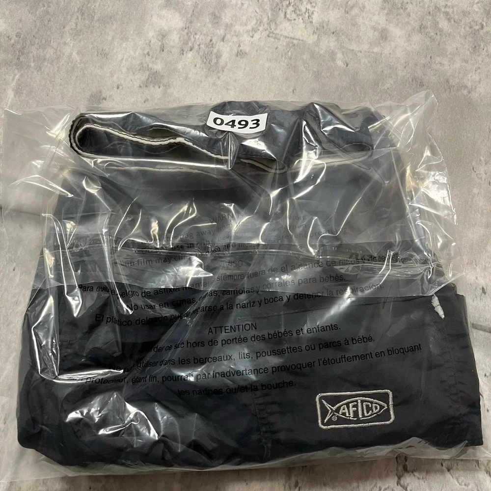 AFTCO Shorts Mens Size 28 Black Nylon Fishing Outdoor Cargo Hunting - Picture 11 of 11